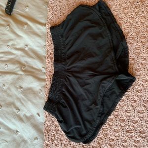 Black lululemon shorts